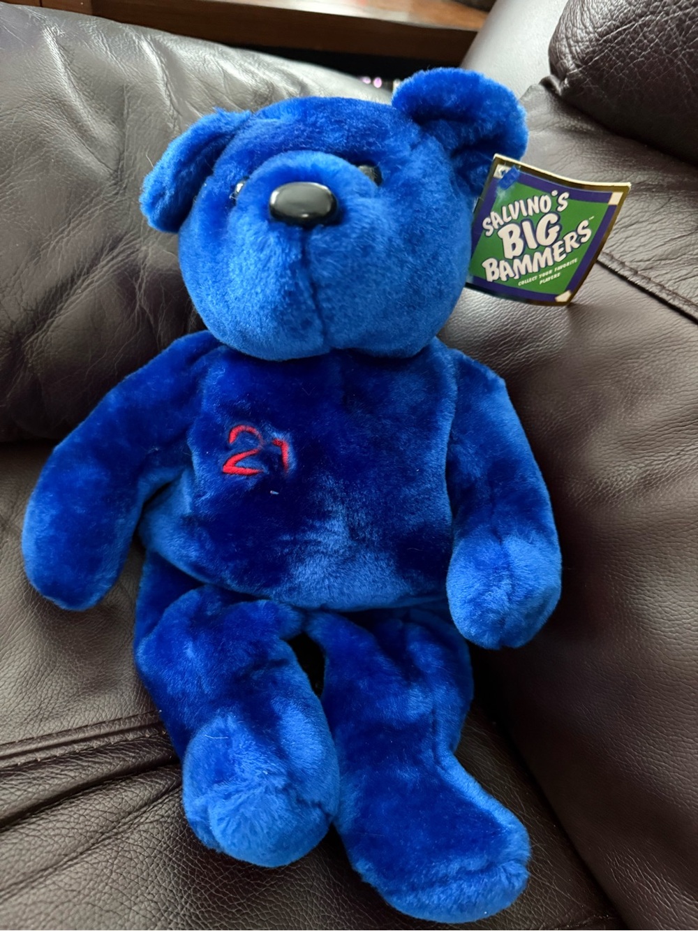 Vintage Salvinos big bammers collectible bear Sosa # 21
